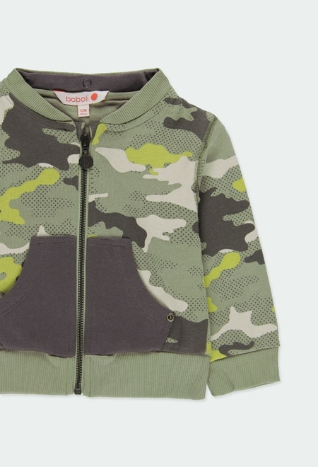 Jacke plüsch camouflage-Jacke-BABY JUNGE