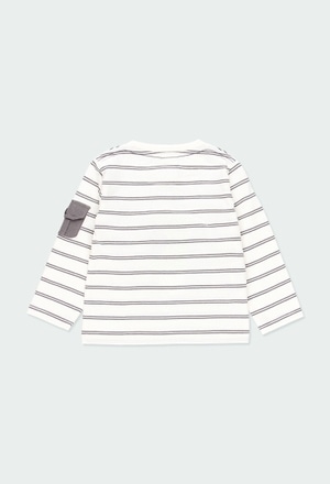 Knit t-Shirt striped for baby boy_2