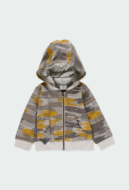 Fleece jacket camo for baby boy_4