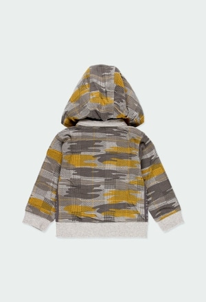 Fleece jacket camo for baby boy_5