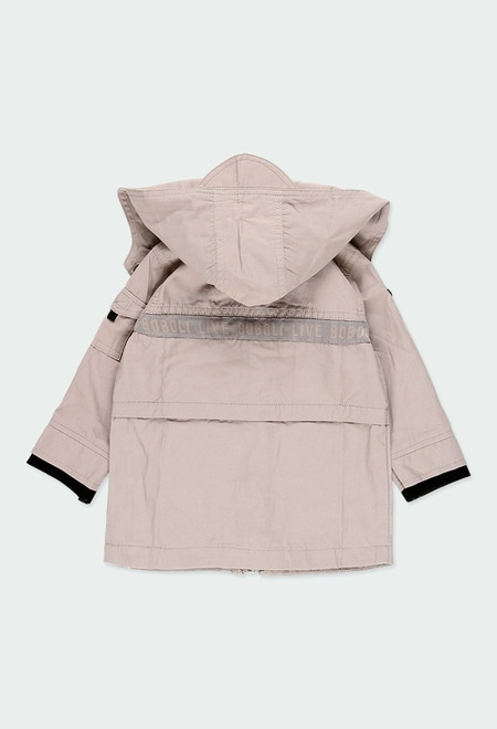 Technical fabric parka for baby boy_2