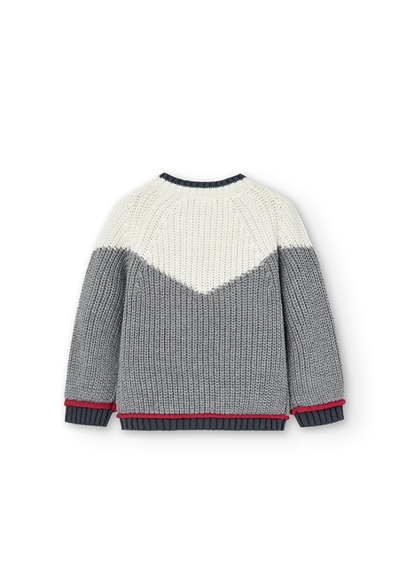 Pullover tricot para o bebé menino_2