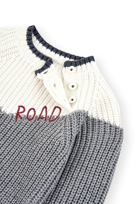 Knitwear pullover for baby boy_3