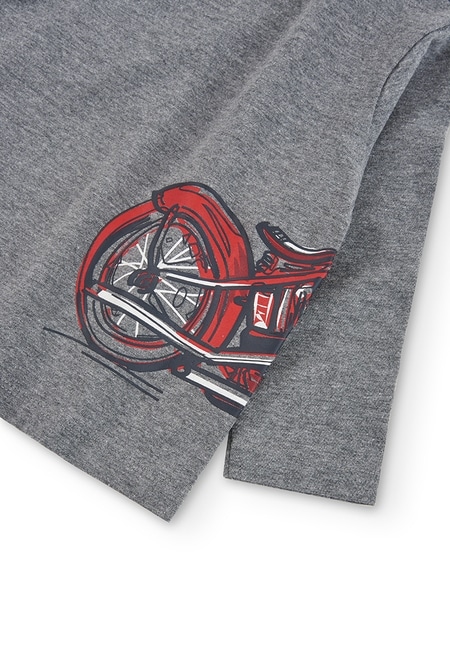 Knit t-Shirt "motorcycle" for baby boy_5
