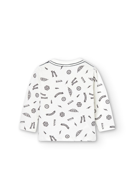 Camiseta punto "escudos" de bebé niño_2