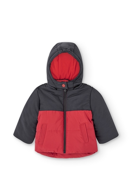Technical fabric parka for baby boy_5
