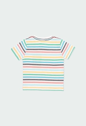 T-Shirt tricot à rayures pour garçon_2