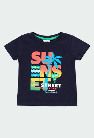 Knit t-Shirt "california" for baby boy_2