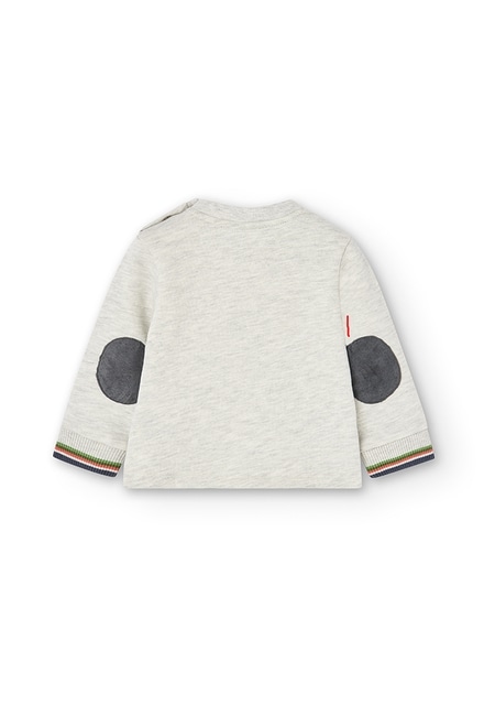 Fleece sweatshirt "bear" for baby boy_2
