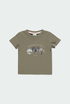 T-Shirt gestrickt "feldstecher" für baby_1