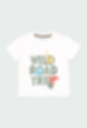 T-Shirt gestrickt für baby junge - organic