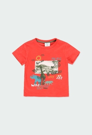 Camiseta punto "paradise" de bebé niño_1