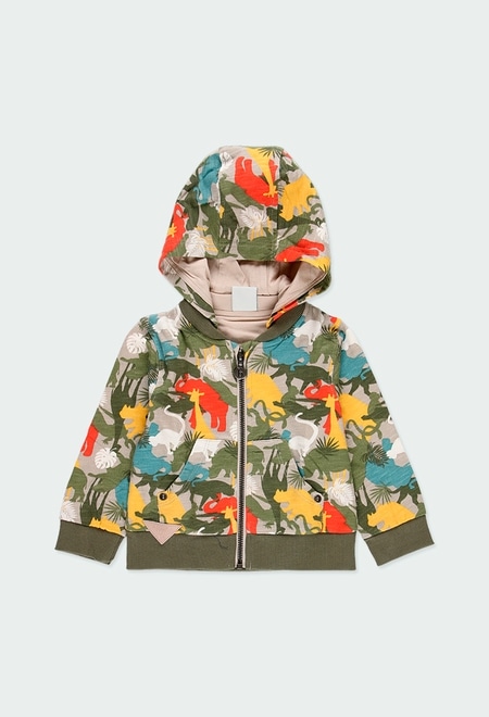 Fleece jacket "animals" for baby boy_5