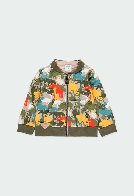 Fleece jacket "animals" for baby boy_7