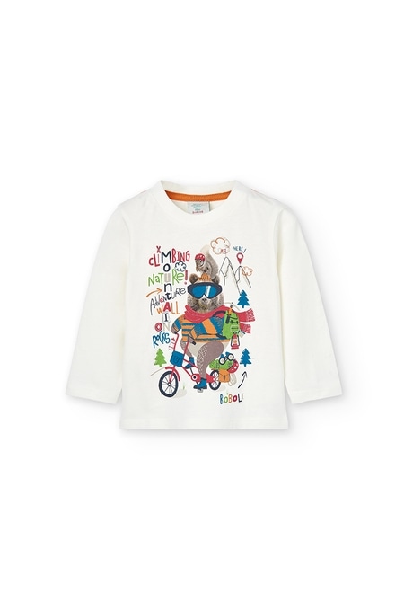 Knit t-Shirt "adventure" for baby boy_2