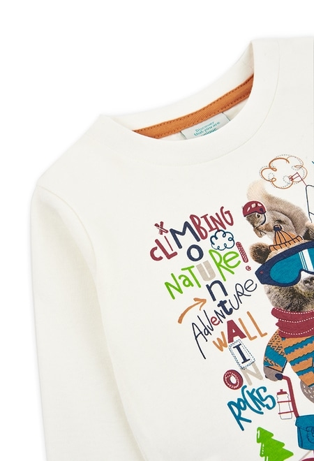 T-Shirt gestrickt "59 bbl adventure" für baby junge_4