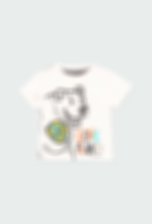 T-Shirt gestrickt für baby junge - organic