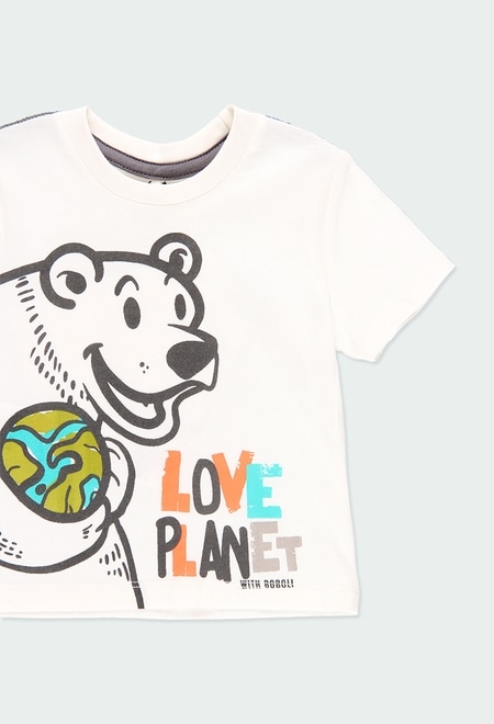 Knit t-Shirt for baby boy - organic_3