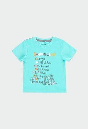 Camiseta malha para o bebé menino - orgânico_1