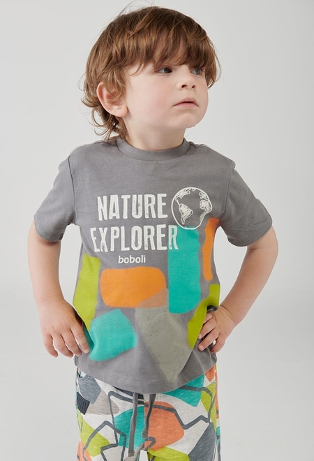 T-Shirt tricot pour bébé garçon - organique_1