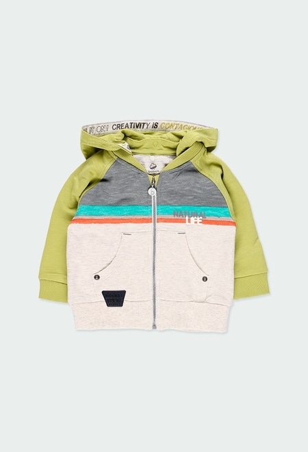 Fleece jacket for baby - organic_2