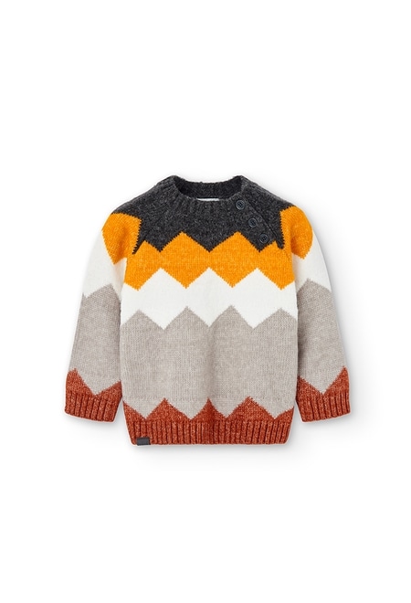 Knitwear pullover for baby boy_2