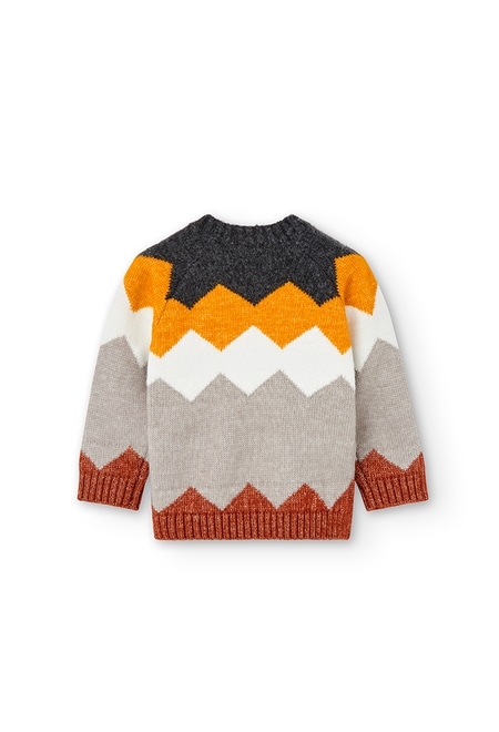 Pullover tricot para o bebé menino_3