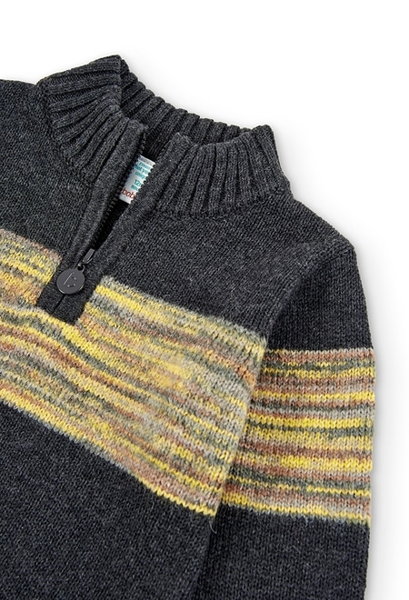 Knitwear pullover for baby boy_3