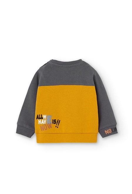 Fleece sweatshirt for baby boy_2