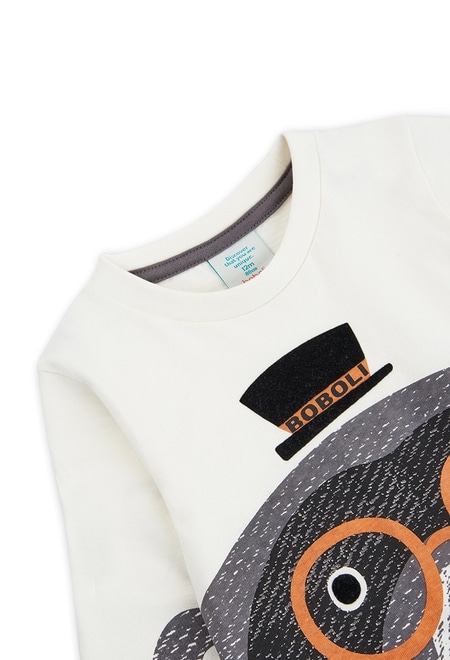 Knit t-Shirt "bear" for baby boy_3