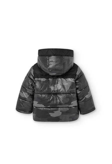 Technical fabric parka for baby boy_3