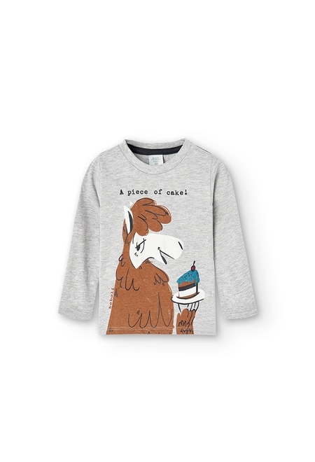 Knit t-Shirt basic for baby boy_1