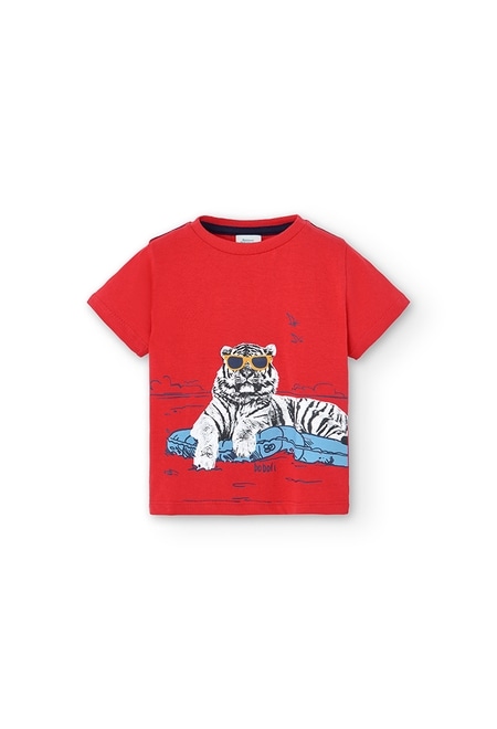 Camiseta punto "tigre" de bebé niño_1