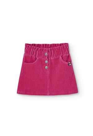 Stretch skirt knit for girl_1