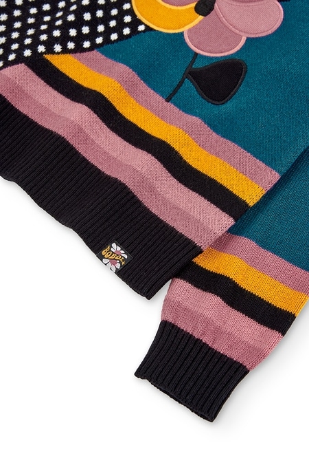 Pullover tricot para menina_5