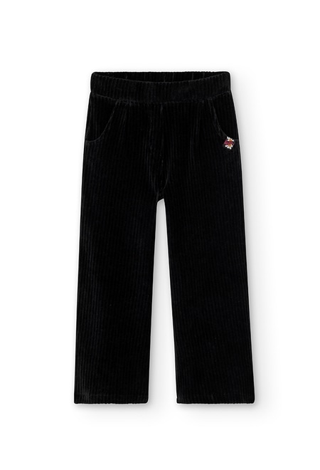 Corduroy trousers for girl_1