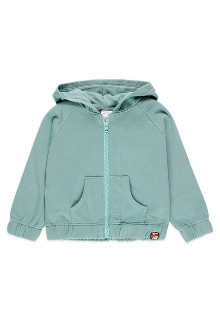Fleece jacket hooded for girl_1