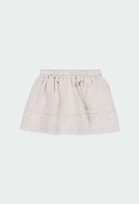 Fleece skirt stretch for girl_2