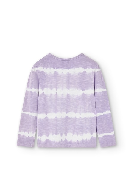 Knit t-Shirt dye for girl_2