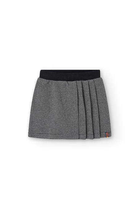 Knit skirt for girl_1