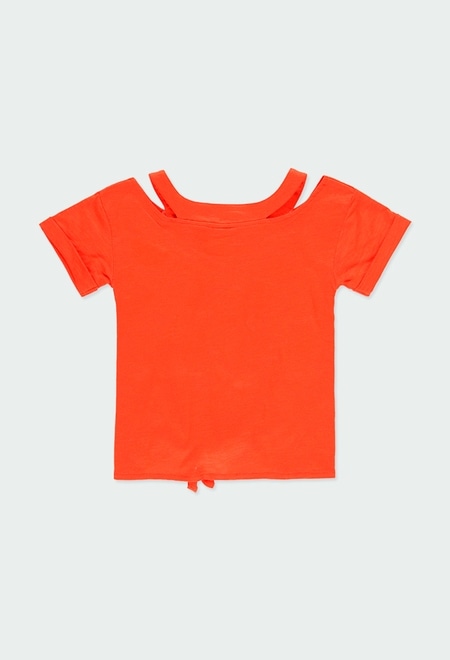 T-Shirt tricot "appareil photo" pour fille_2