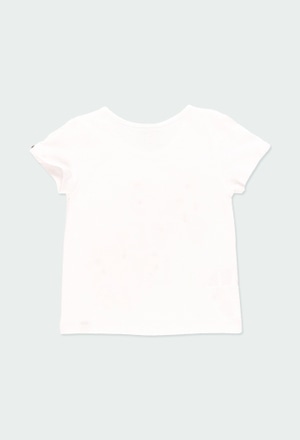 T-Shirt tricot flame "feuilles" pour fille_2