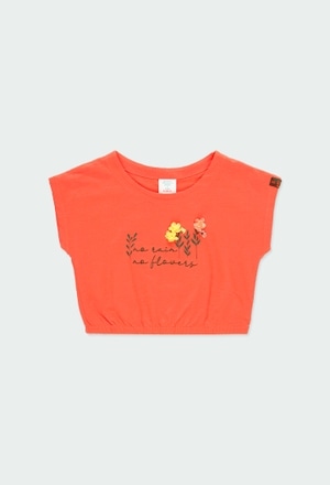 T-Shirt tricot flame pour fille_1