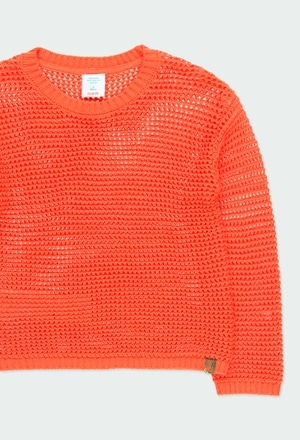 Pullover tricot para menina_4