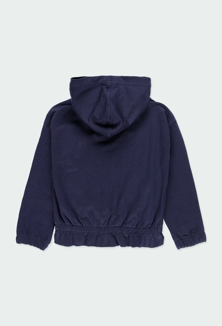 Fleece jacket hooded for girl_2