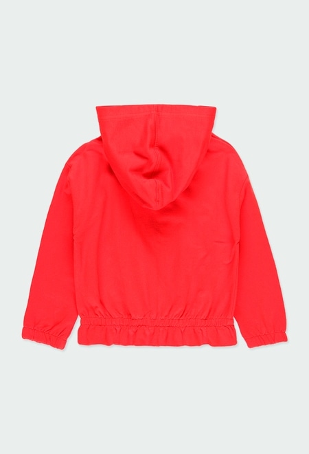 Fleece jacket hooded for girl_2