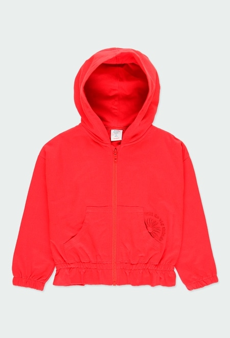 Fleece jacket hooded for girl_4