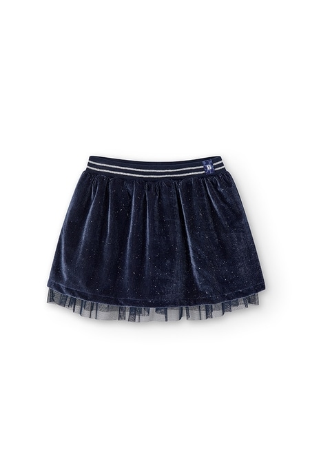 Knit skirt fantasy for girl_1