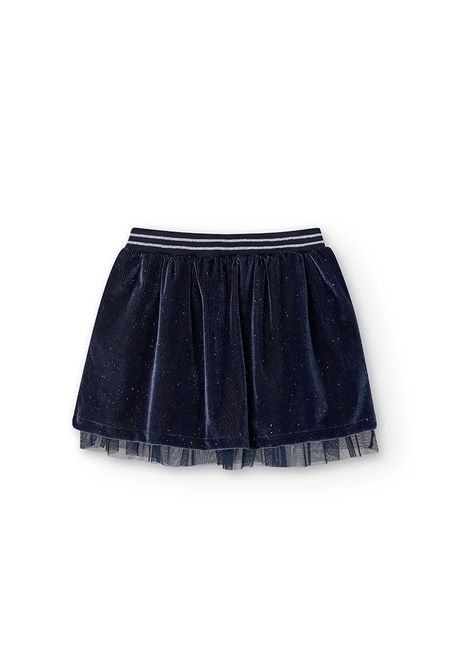 Knit skirt fantasy for girl_2