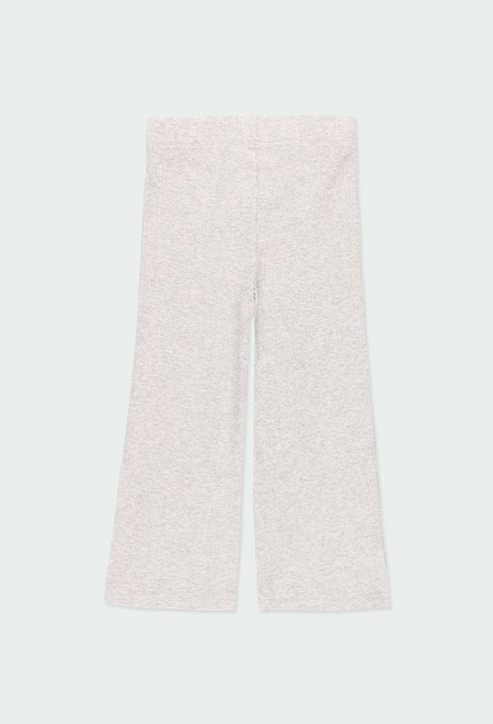 Knit trousers for girl - organic_2